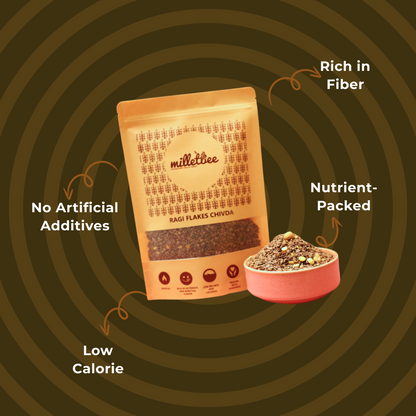 Ragi Flakes Chivda – Crunchy and Wholesome Snack